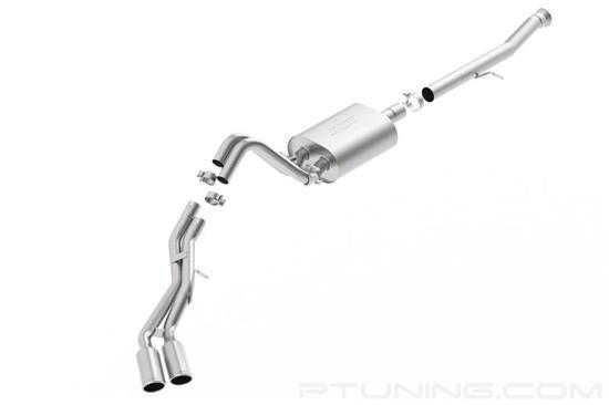 Picture of S-Type Stainless Steel Cat-Back Exhaust System with Dual Side Exit