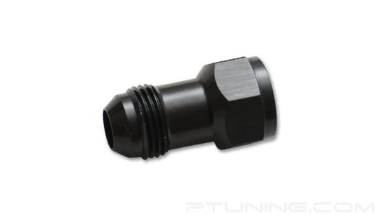 Picture of 10AN Female to Male Extender Adapter Fitting, 1.5" Length, Aluminum - Black
