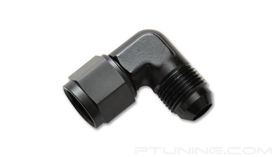 Picture of 16AN Female to 16AN Male 90 Degree Swivel Adapter Fitting, Aluminum - Black