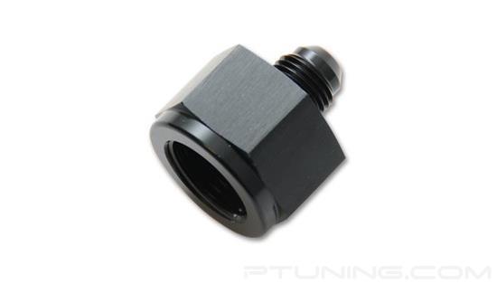 Picture of 20AN Female to 16AN Male Reducer Adapter Fitting, Aluminum - Black