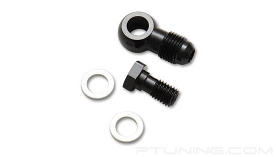 Picture of 4AN Male Banjo Fitting Assembly, M10-1.0 Bolt, Aluminum - Black