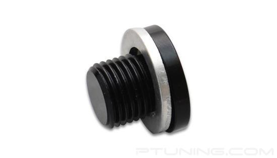 Picture of M18-1.5 Metric Port Plug with Crush Washer, Aluminum - Black
