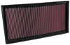 Picture of 33 Series Panel Red Air Filter (16.188" L x 8.563" W x 1.375" H)
