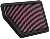 Picture of 33 Series Panel Red Air Filter (9.281" L x 7.219" W x 1.063" H)