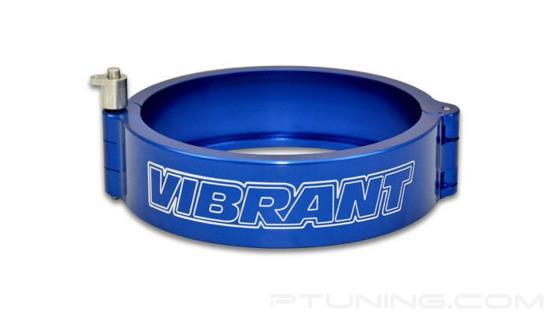 Picture of HD Quick-Release Clamp with Pin for 3" OD Tubing - Blue
