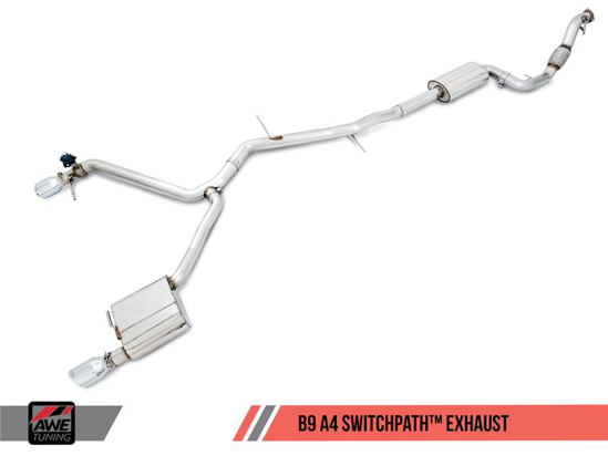 Picture of SwitchPath Exhaust System, Includes Downpipe and SwitchPath Remote