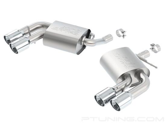 Picture of S-Type Stainless Steel Axle-Back Exhaust System with Quad Rear Exit