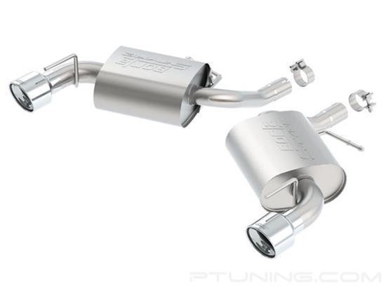 Picture of S-Type Stainless Steel Axle-Back Exhaust System with Split Rear Exit