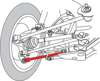 Picture of Rear Non-Adjustable Radius Rod (Pair)