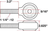 Picture of xAxis Rod End Ball Joint - RH Thread