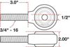 Picture of xAxis Rod End Ball Joint - RH Thread