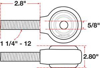 Picture of xAxis Rod End Ball Joint - LH Thread