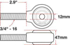 Picture of xAxis Rod End Ball Joint - RH Thread