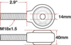 Picture of xAxis Rod End Ball Joint - LH Thread