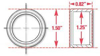 Picture of Weld-In Receiver Ring Kit 1.25" ID