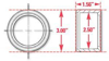 Picture of Weld-In Receiver Ring Kit 2.5" ID