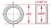 Picture of Weld-In Receiver Ring Kit 1.81" ID