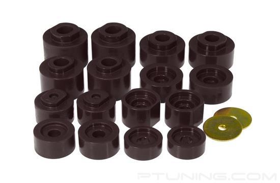 Picture of Front and Rear Body Mount Bushing Kit - Black