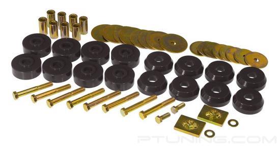 Picture of Front and Rear Body Mount Bushing Kit - Black