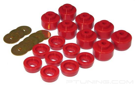 Picture of Body Lift Kit - Red (Front/Rear Lift: 1" / 1")
