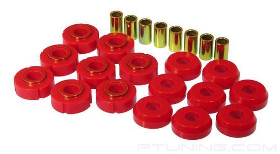 Picture of Front and Rear Body Mount Bushing Kit - Red