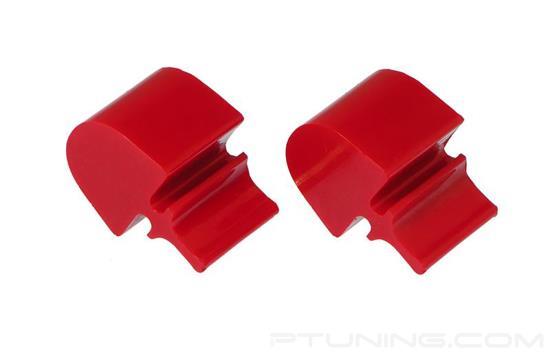 Picture of Universal Round Pull Thru Bump Stops Through Style - Red