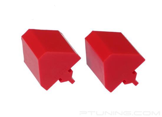 Picture of Universal Round Pull Thru Bump Stops Pyramid Style - Red