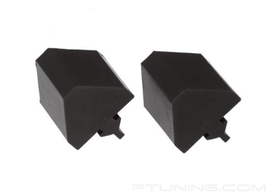 Picture of Universal Round Pull Thru Bump Stops Pyramid Style - Black