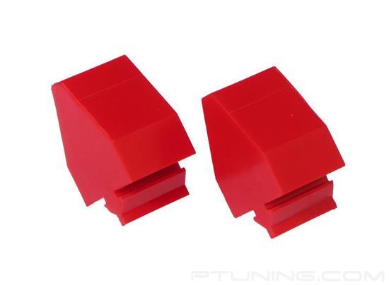 Picture of Universal Round Pull Thru Bump Stops Pyramid Style - Red