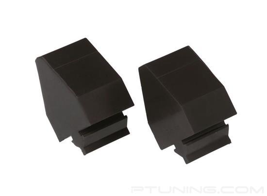 Picture of Universal Round Pull Thru Bump Stops Pyramid Style - Black