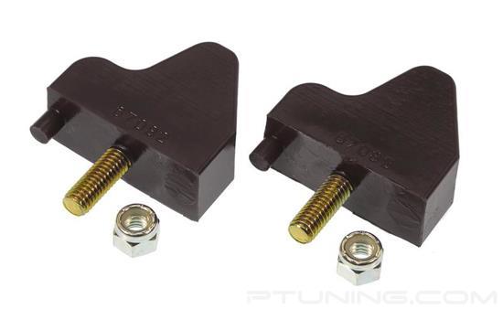 Picture of Front Lower Control Arm Bump Stops - Black