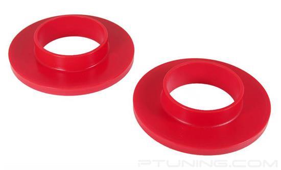 Picture of Front Upper Coil Spring Isolators - Red