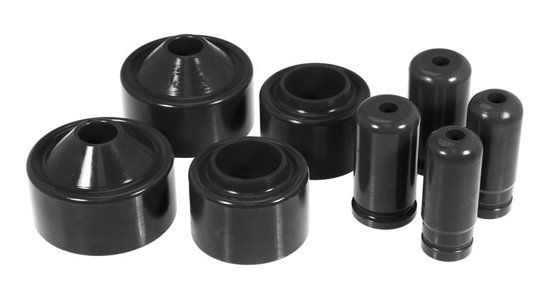 Picture of Coil Spring Spacers - Black (Front/Rear Lift: 2" / 2")