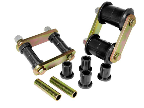 Picture of Rear Leaf Spring Shackles - Black