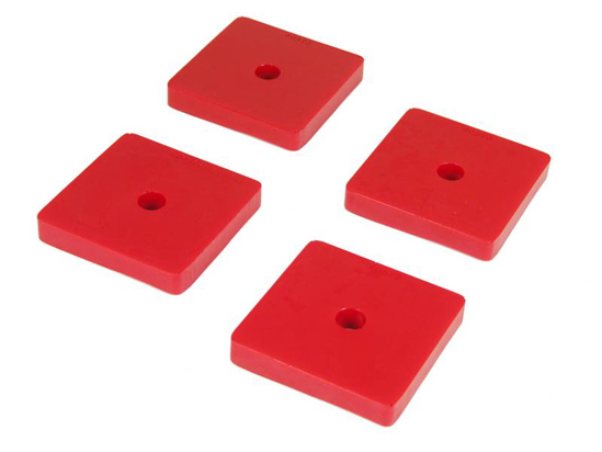 Picture of Rear Leaf Spring Pads - Red