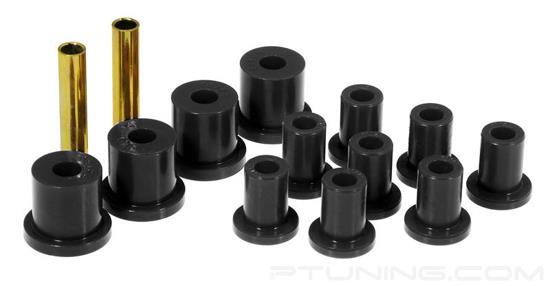 Picture of Rear Leaf Spring Eye and Shackle Bushing Kit - Black