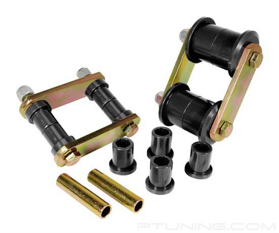 Picture of Rear Leaf Spring Eye and Heavy Duty Shackle Bushing Kit - Black