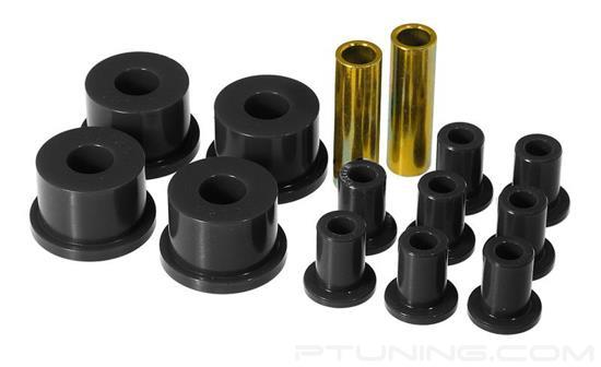 Picture of Rear Leaf Spring Eye and Shackle Bushing Kit - Black