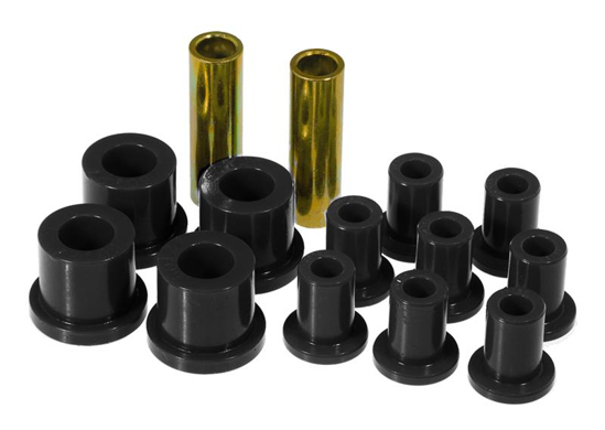 Picture of Rear Leaf Spring Eye and Shackle Bushing Kit - Black