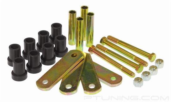 Picture of Rear Heavy Duty Leaf Spring Shackle Bushings - Black