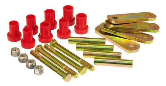 Picture of Heavy Duty Leaf Spring Shackle Conversion Kit - Red
