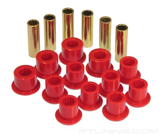 Picture of Rear Leaf Spring and Shackle Bushings - Red