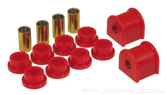 Picture of Rear Sway Bar Bushings and End Links - Red