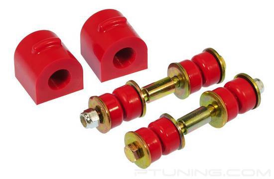 Picture of Rear Sway Bar Bushings and End Links - Red