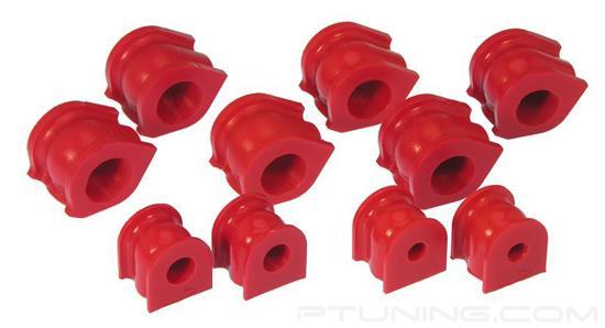 Picture of Front and Rear Sway Bar Bushings - Red