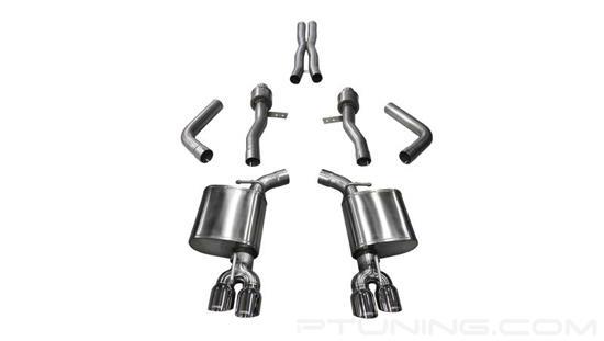 Picture of Sport 304 SS Cat-Back Exhaust System with Quad Rear Exit