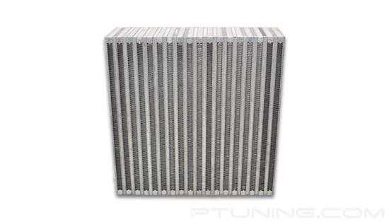 Picture of Vertical Flow Air-to-Air Intercooler Core, 12" Width x 12" Height, 3.5" Thick, Aluminum Bar and Plate, 350 HP