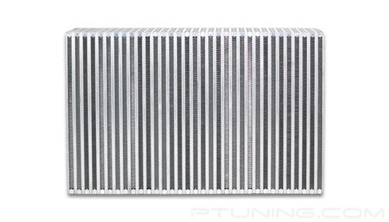 Picture of Vertical Flow Air-to-Air Intercooler Core, 18" Width x 6" Height, 3.5" Thick, Aluminum Bar and Plate, 375 HP