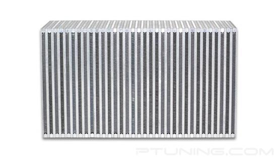 Picture of Vertical Flow Air-to-Air Intercooler Core, 18" Width x 12" Height, 6" Thick, Aluminum Bar and Plate, 1200 HP