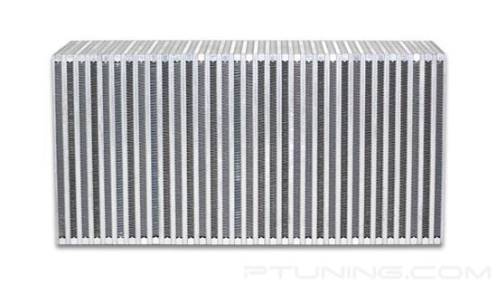 Picture of Vertical Flow Air-to-Air Intercooler Core, 22" Width x 11" Height, 6" Thick, Aluminum Bar and Plate, 1300 HP